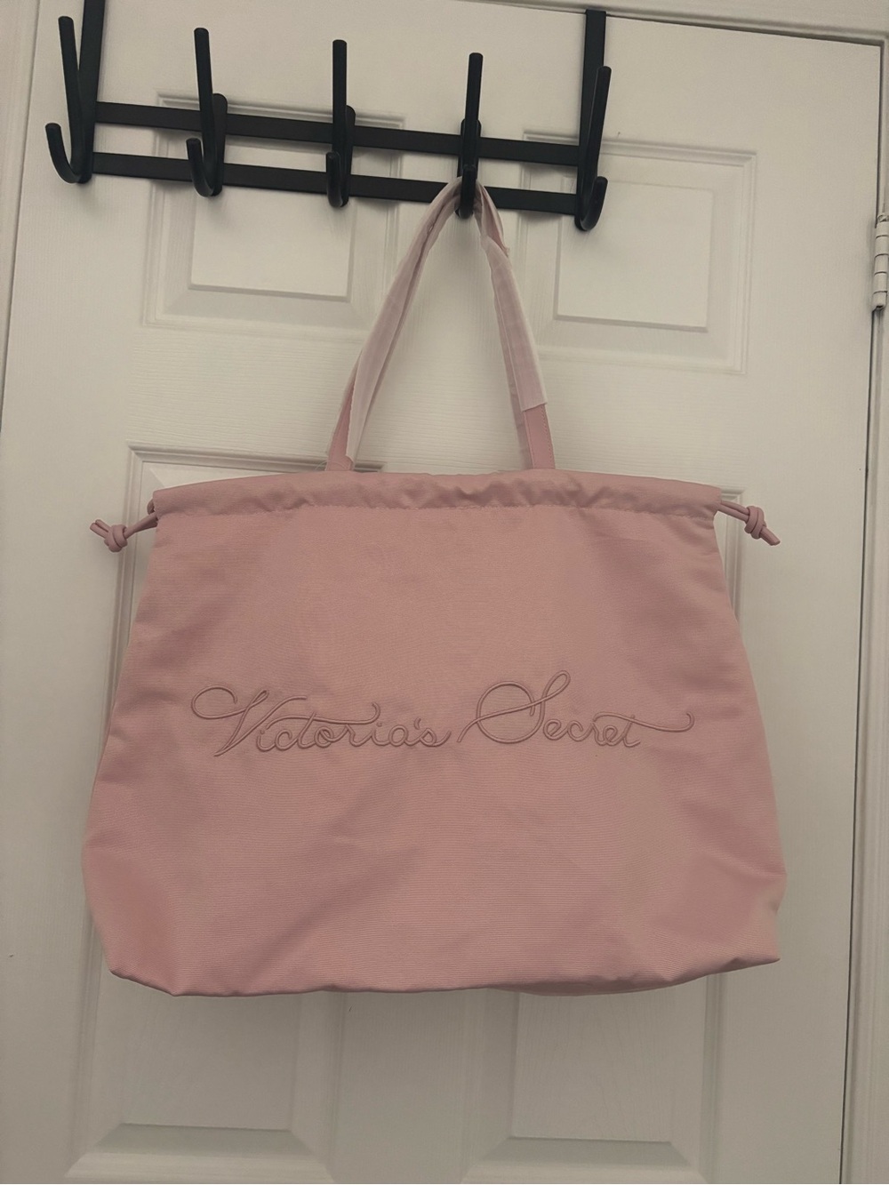 Victoria's Secret Blush Pink Tote Bag - Soft Script Logo